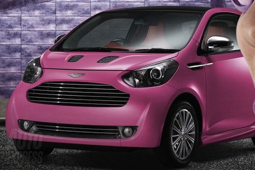 Personalización del Aston Martin Cygnet